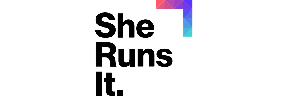 She Runs It Logo